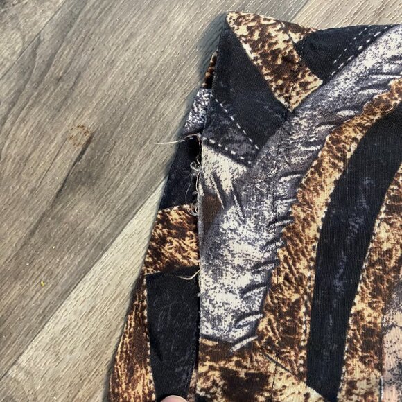 Riscatto Italia Abstract Men's Button Down Size Medium Poor Condition - Picture 5 of 8